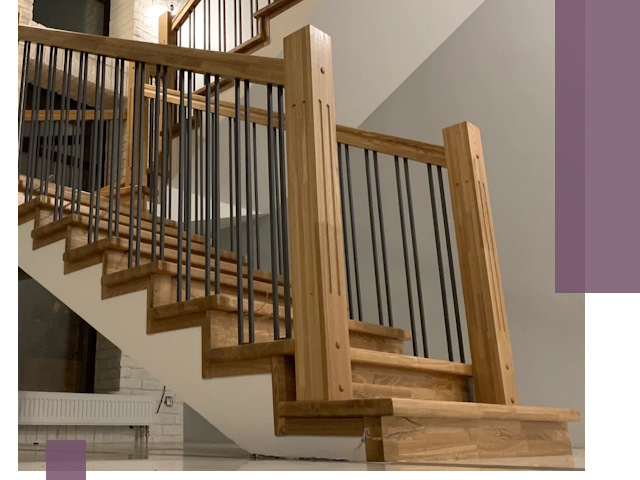 Реставрация деревянных и металлических лестниц в Зеленокумске