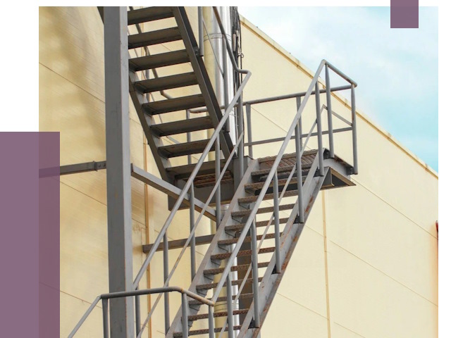 Пожарные лестницы в Зеленокумске от 12218 руб. — монтаж и продажа | ПРОЛЁТ-Злм