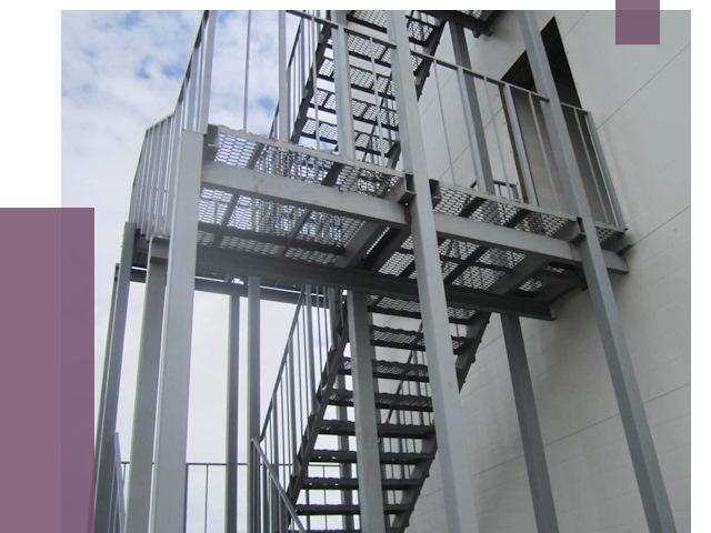 Монтаж пожарных лестниц в Зеленокумске от 7738 руб.