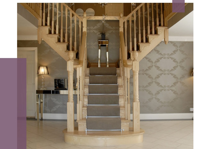 Монтаж деревянных лестниц в Зеленокумске от 7586 руб. 