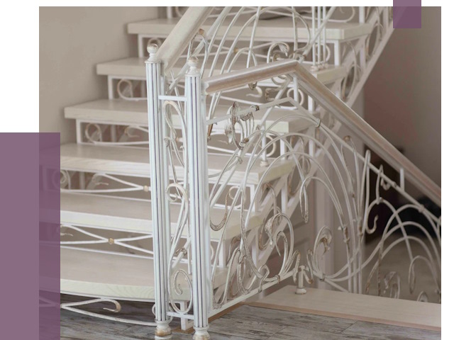 Изготовление кованых лестниц на заказ в Зеленокумске от 86547 руб. | ПРОЛЁТ-Злм