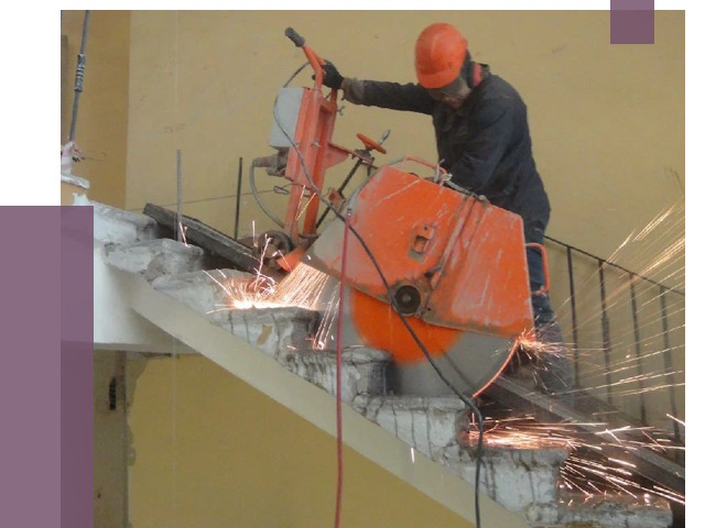 Демонтаж бетонных лестниц в Зеленокумске от 4582 руб. за м2 | ПРОЛЁТ-Злм