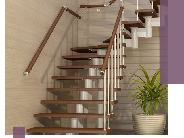 Изготовление модульных лестниц под ключ в Зеленокумске