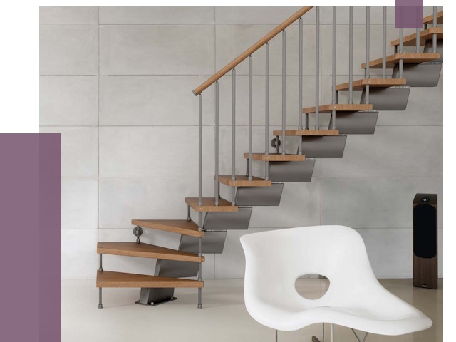 Монтаж модульных лестниц в Зеленокумске от 6313 руб. 