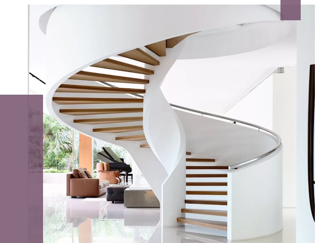 Винтовые лестницы в Зеленокумске под ключ от 48365 руб. | ПРОЛЁТ-Злм