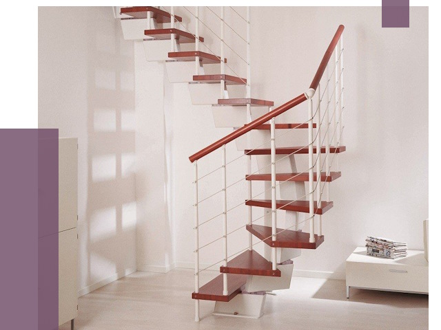 Изготовление лестниц на больцах в Зеленокумске от 9673 руб. | ПРОЛЁТ-Злм