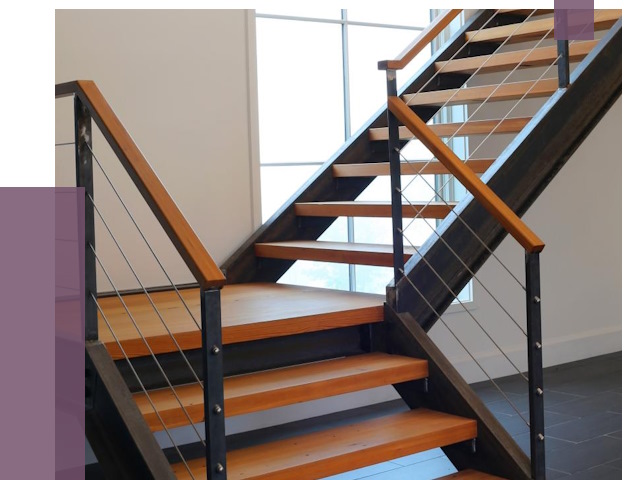 Изготовление лестниц на металлокаркасе в Зеленокумске от 18837 руб. | ПРОЛЁТ-Злм