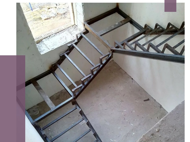 Монтаж лестниц на металлокаркасе в Зеленокумске от 12728 руб. — ПРОЛЁТ-Злм