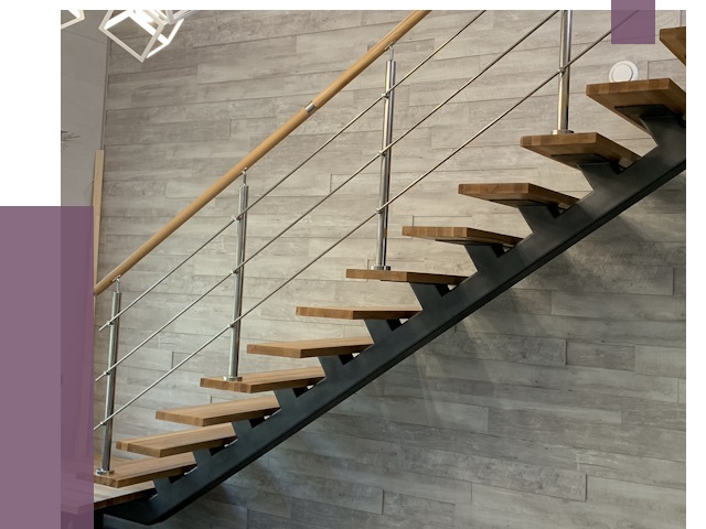 Изготовление лестниц на монокосоуре в Зеленокумске от 75856 руб. 