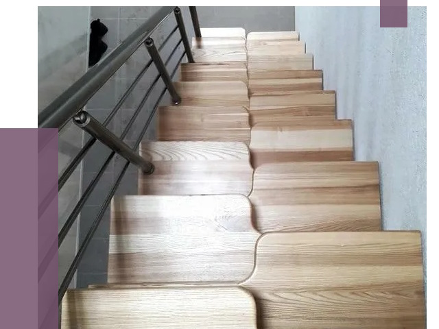 Лестницы гусиный шаг в Зеленокумске от 12982 руб. под ключ | ПРОЛЁТ-Злм