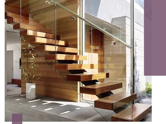 Современные лестницы на заказ в Зеленокумске — изготовление и монтаж