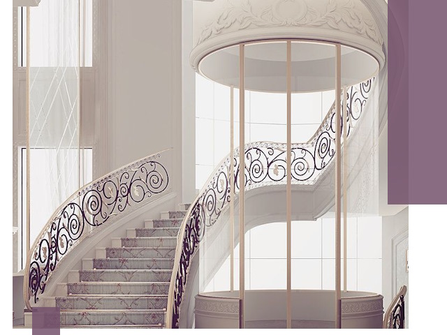 Элитные лестницы на заказ высокого класса в Зеленокумске