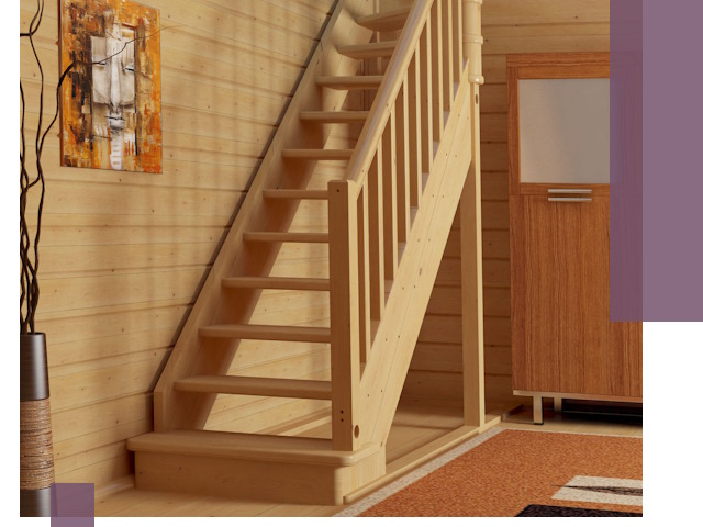 Лестницы эконом класса под ключ в Зеленокумске — недорого и быстро