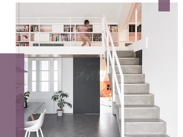 Лестницы для двухуровневой квартиры в Зеленокумске от 175640 руб. | ПРОЛЁТ-Злм