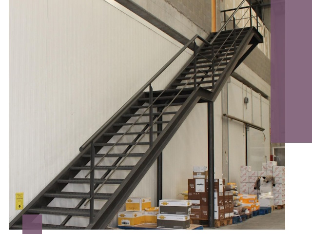 Лестницы для производства в Зеленокумске — изготовление и монтаж