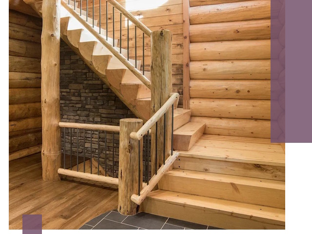 Лестницы в баню под заказ и профессиональный монтаж в Зеленокумске