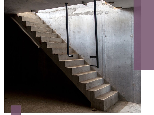 Изготовление и монтаж лестниц в подвале в Зеленокумске