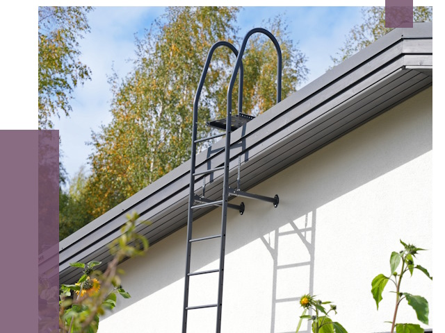 Лестницы на крышу в Зеленокумске от 19040 руб. — монтаж и монтаж ПРОЛЁТ-Злм