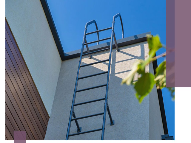Лестницы на крышу в Зеленокумске — изготовление, монтаж, демонтаж