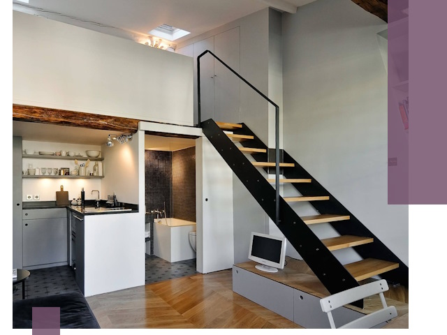 Лестницы на антресоль под ключ в Зеленокумске — изготовление и монтаж