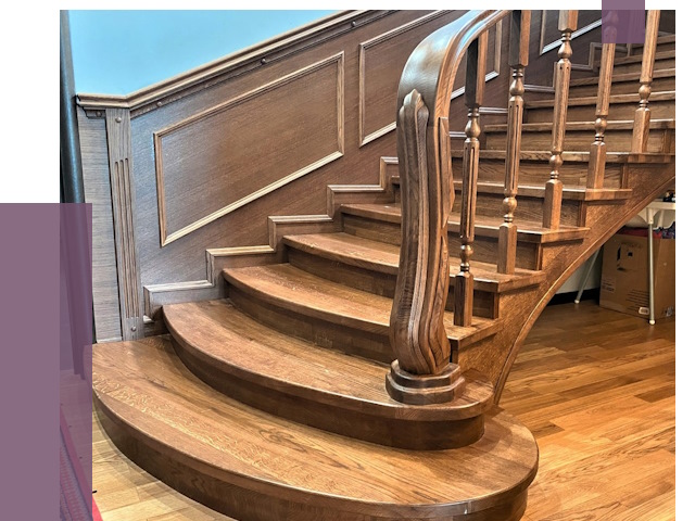 Дубовые лестницы под ключ в Зеленокумске от 175640 руб. — ПРОЛЁТ-Злм