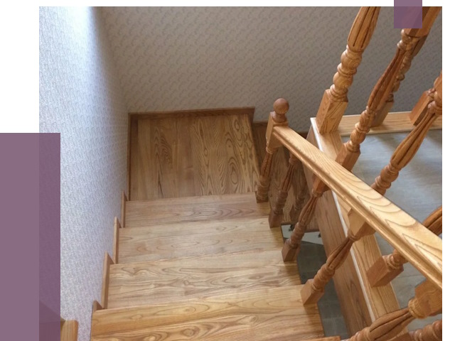 Сосновые лестницы в Зеленокумске под ключ от 8044 руб.  | ПРОЛЁТ-Злм