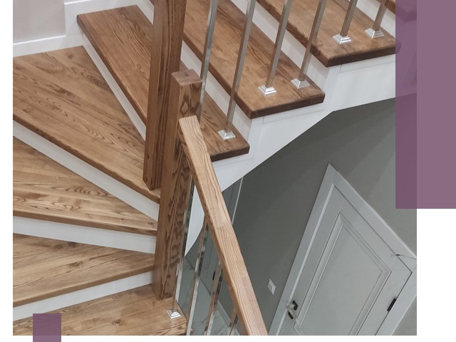 Обшивка металлических лестниц под ключ в Зеленокумске