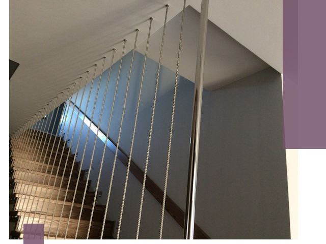 Тросовые перила под ключ в Зеленокумске — производство и монтаж