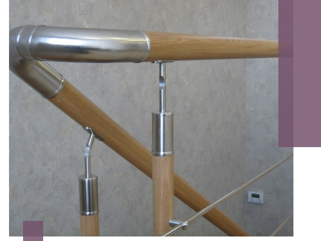 Комбинированные перила на заказ в Зеленокумске — монтаж и производство