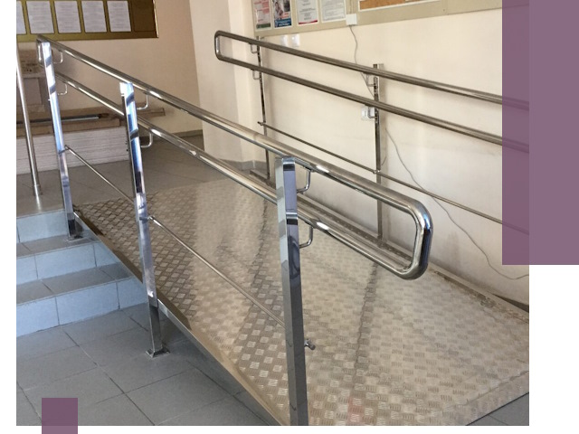 Перила для инвалидов в Зеленокумске — надежные поручни и ограждения