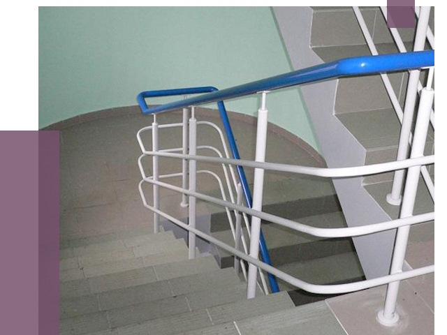 Перила в подъезде в Зеленокумске — установка и замена от 7382 руб. | ПРОЛЁТ-Злм