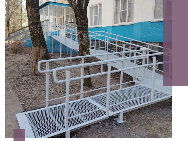 Пандусы под ключ в Зеленокумске: изготовление, монтаж и демонтаж