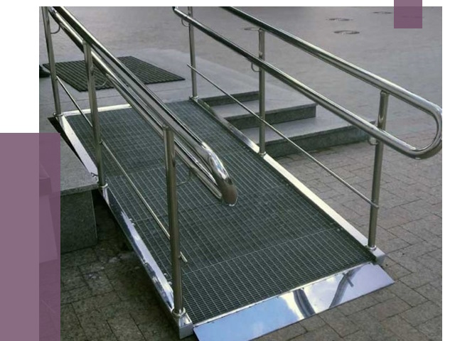 Монтаж пандусов для инвалидов в Зеленокумске от 8573 руб. под ключ | ПРОЛЁТ-Злм