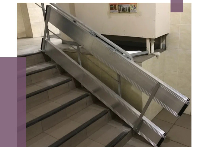 Откидные пандусы в Зеленокумске от 6618 руб. — купить | ПРОЛЁТ-Злм