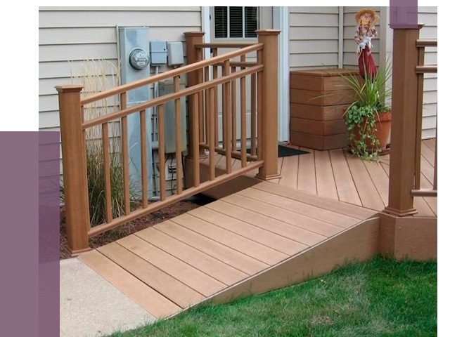 Пандус на крыльцо в Зеленокумске под ключ от 7738 руб.