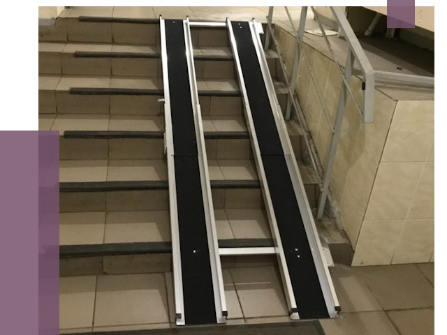 Установка пандуса в подъезд в Зеленокумске от 7942 руб. под ключ | ПРОЛЁТ-Злм