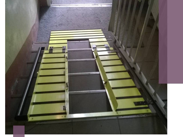 Профессиональный монтаж пандуса в подъезд в Зеленокумске