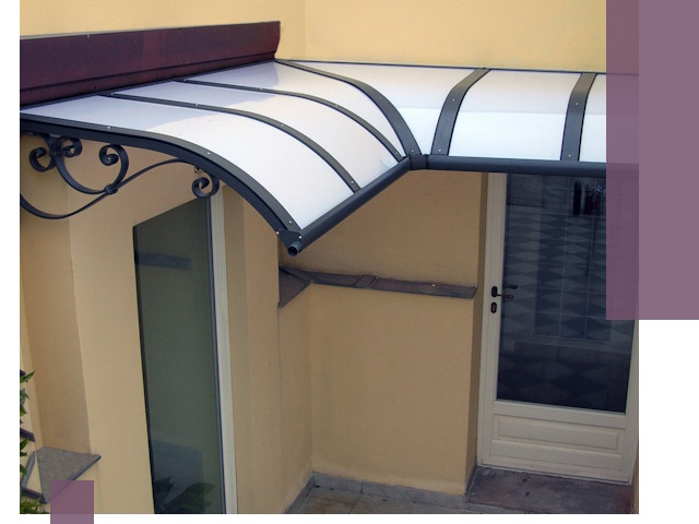 Монтаж козырьков любой сложности в Зеленокумске под ключ