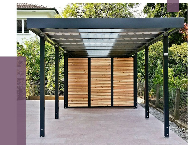 Отдельно стоящие навесы во дворе в Зеленокумске от 79929 руб. | ПРОЛЁТ-Злм