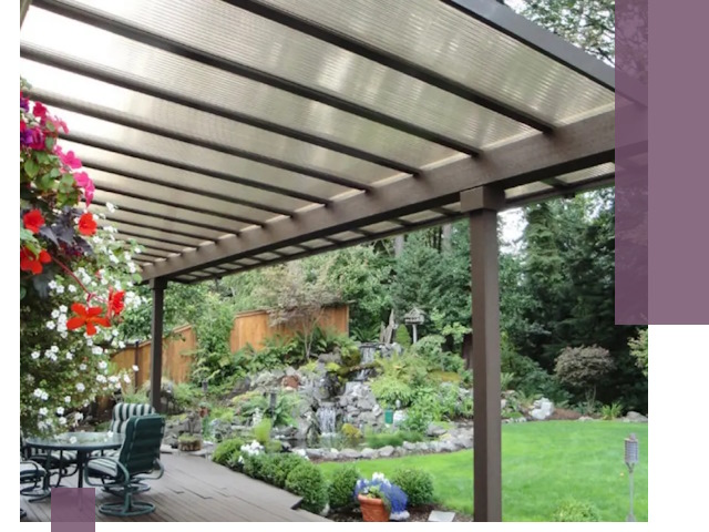 Навесы из поликарбоната под ключ в Зеленокумске быстро и надёжно