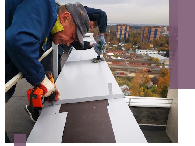 Монтаж парапетов в Зеленокумске — установка прочных металлических ограждений