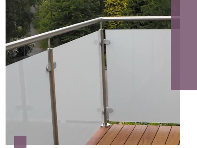 Алюминиевые парапеты для балконов и террас в Зеленокумске