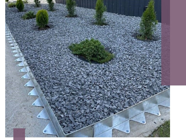 Оцинкованные металлические бордюры под заказ в Зеленокумске