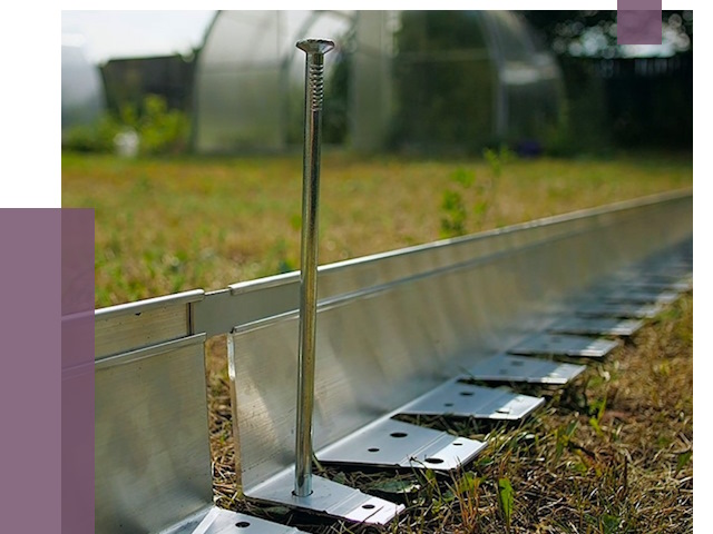 Металлические бордюры для газона в Зеленокумске от 4276 руб. | ПРОЛЁТ-Злм