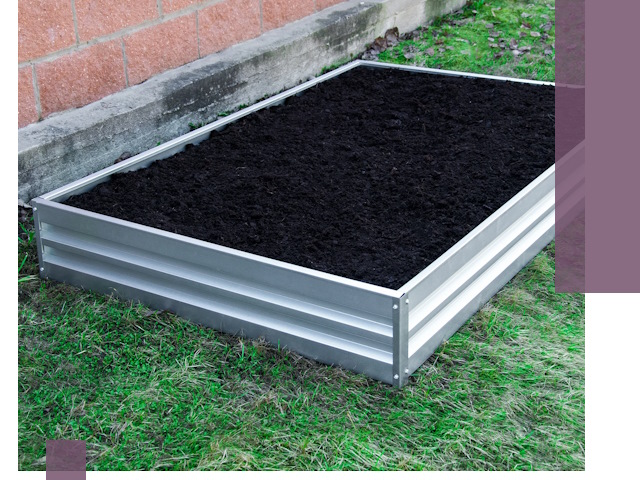 Металлические бордюры для грядок в Зеленокумске: прочность и аккуратность