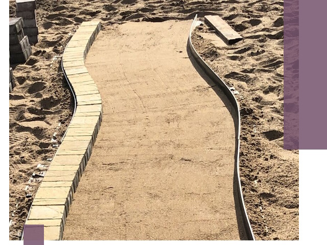 Металлические бордюры для тротуаров в Зеленокумске — прочные и долговечные