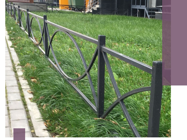 Газонные ограждения из металла в Зеленокумске — монтаж и продажа