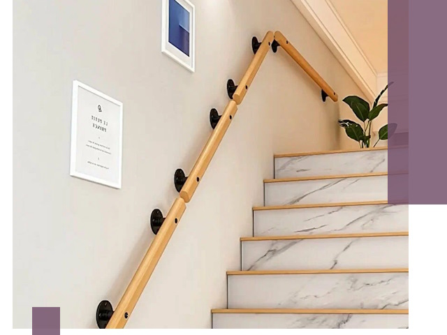 Поручни металлические и деревянные под ключ в Зеленокумске