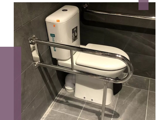 Поручни для санузлов в Зеленокумске от 4276 руб.  | ПРОЛЁТ-Злм